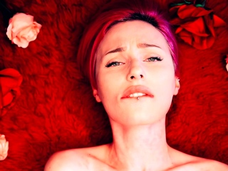 Close up teen masturbation