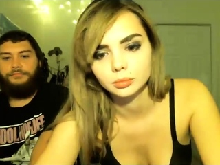 cute blonde amateur webcam teen showing