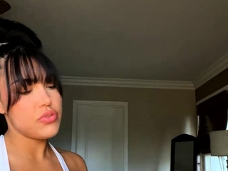 Hottest brunette solo webcam masturbation 2