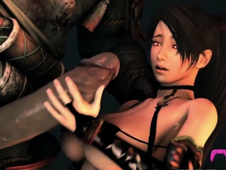 Monster Black Cock 3D HENTAI Cartoon Sex