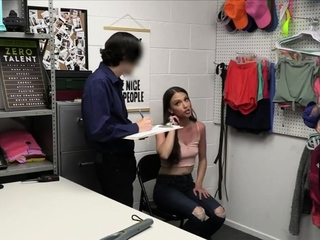 She stole a watch now sucks dick for it at the backoffice