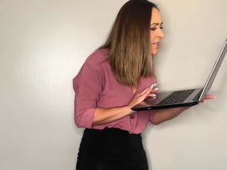 Small dick humiliation talk by femdom