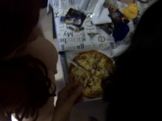 Small tit brunette teen fucks a big cock