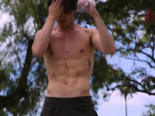 Ben Masters and Kyle Wyncrest have hot bareback sex