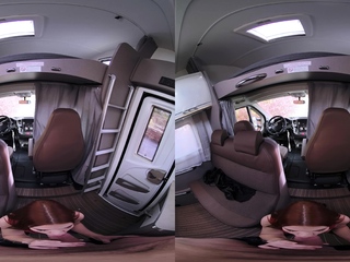 Blonde amateur blowjob POV in public