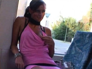 Hot blonde and sexy brunette lesbians