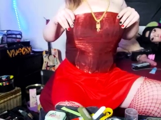 Amateur striptease and Solo masturbation