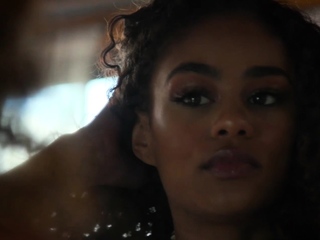 Influencer is a petite black teen babe