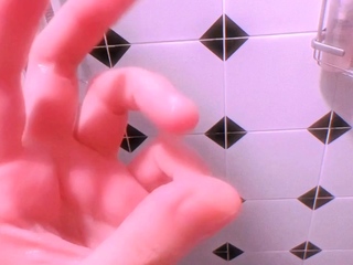 Amateur trio teen cumshot