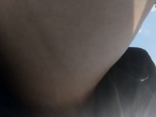 Real amateur outdoor couple enjoying hard fucking action